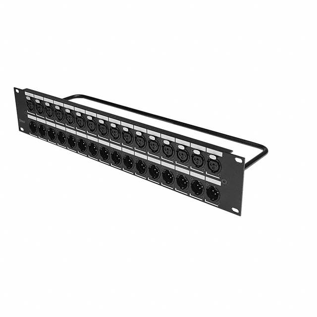 QGPK332MFB Switchcraft Inc.  Paneles de conectores de patchbay